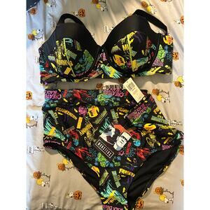 Universal Monsters Bikini Set 2X - Hot Topic Collab (NWT)